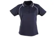 ARLO | Ladies CoolDry Contrast Piping Raglan Polo Shirt