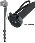 Pro Duty 72" Monopod With Case For Panasonic Lumix DMC-GX8 DMC-FZ300 DMC-G7