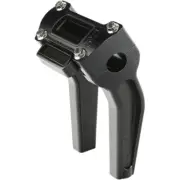 Thrashin Supply Co 6-1/2" Pullback Handlebar Riser w/Gauge Cut Out | TSC-6500-1