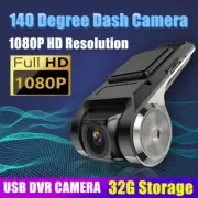 140 Degree Dash Camera Front Rear GPS Car DVR Rear View Camera Mirror Recorder