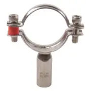 Tubing Pipe Stand-Off | 2 inch - Sanitary SS304 (2 Pack)
