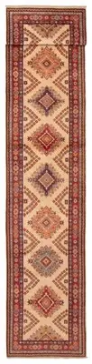 Vintage Hand-knotted Runner Rug 2'8" x 14'2" Traditional Wool Carpet