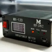 MX-120 1.8-50M 120W SWR & Power Meter FM-AM-SSB Watt Meter with OLED Display