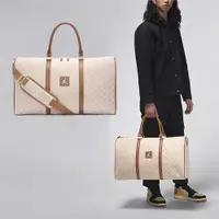在飛比找ETMall東森購物網優惠-Nike 旅行袋 Jordan Monogram 米白 棕 