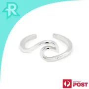 Wave Loop Sterling Silver 925 Toe Ring