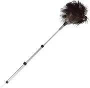 Extendable Ostrich Feather Duster Up to 42 Inches Premium Dusting Tool NEW