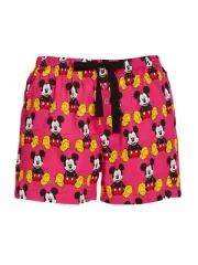 NEW PETER ALEXANDER WOMENS DISNEY MICKEY MOUSE SHORTS $59.95 MEDIUM M PINK