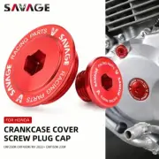 Crankcase Cover Straight Screw Plug Cap for HONDA XR650L XR 400R XR650R/600R