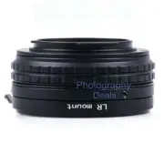 28m-42mm Adjustable Focus Helicoid Macro Tube for Leica R LR Lens To EF-M Mount
