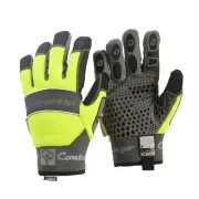 FRONTIER Contego Hi-Vis All Weather Gloves | Hi-Vis Yellow / Black