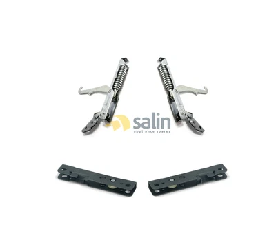 ILVE 600MM OVEN DOOR HINGE+SUPPORTS FOR SINGLE OVENS 1990-1997 A/028/22KIT