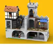MOC Build: 10305 Castle Alternative Build: Fortified Lighthouse 3398