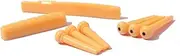 TOGEVAL Guitar Repair Kit Plastic Bridge Saddle Nut Yellow Replacement Parts Suitable for Professional and Hobbyist Guitarists