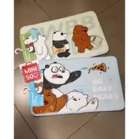 在飛比找蝦皮購物優惠-Miniso 防滑腳墊 WE BARE BEARS