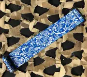 NEW KM Paintball Universal JT Goggle Strap - Blue Bandana