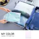 MY COLOR【5入】磨砂夾鏈分裝袋 B款-20x28 密封袋 EVA 防水 加厚 防塵袋 收納袋【J010】