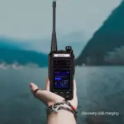 VR-N75 Splashproof Walkie Talkie Handheld Transceiver GPS Display Position