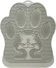 Omega Paw Cat Paw Cleaning Litter Mat Light Gray*