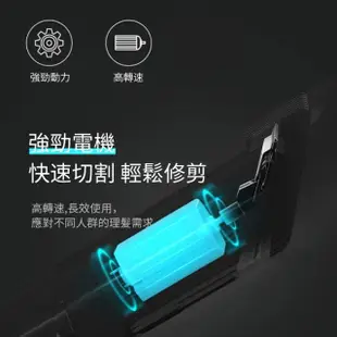 【ANTIAN】USB充電式電動理髮器 陶瓷刀頭剪髮刀 家用修髮電推剪 剃髮神器