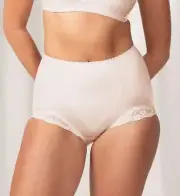 Something Else Tum-E-Lace Shapewear Panty - Beige, Sizes 12-20, Triumph Lingerie
