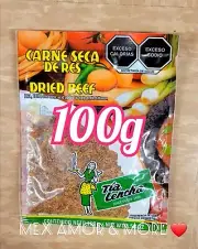 TIA LENCHA MACHACADO CARNE SECA SHREDDED BEEF JERKY 100gr MONTERREY NL❤️