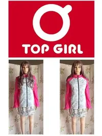 在飛比找Yahoo!奇摩拍賣優惠-飄舞衣世界《TOP GIRL》全新~舖棉防風禦寒外套／M
