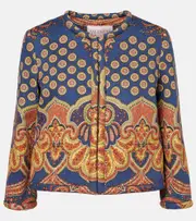 [Valentino] Valentino Voyage Imaginaire cotton jacket AU 16 multicoloured