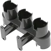 Yardenfun Vacuum Cleaner Brush Storage Bracket Compatible with Nozzle Base Dock for Easy Organization Durable Stand for Vacuum Accessories Space Saving Holder Black