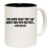 Men With Big Feet Mug Cup