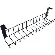 The Basket Cable Rack Wire Mesh System - Under Desk - Black, Silver, White