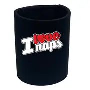 Love Naps Stencil - Funny Novelty Stubby Holder