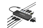 Simplecom USB-C 13 1 Multiport Docking Station [CHN613]