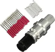 1 Set 60 Vinyl Cutter Blades with Holder Springs Cutting Plotter Blades for Smooth Precise Cutting for Various Needs