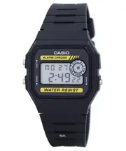 Casio Digital Alarm Chrono Stopwatch Calendar Backlight F-94WA-9 30M Mens Watch