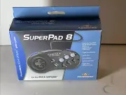 Performance Superpad 8 Controller (Sega Saturn) NEW In Box Sealed