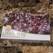 LITEUP110 Solar String Lights 110 count for Holiday or Party Outdoor Lights