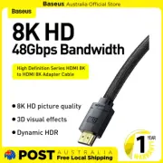 Baseus High Definition Series HDMI 8K to HDMI 8K Adapter Cable 1M