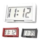 Mini Digital Clock Large Screen Car Clock Dashboard Adhesive Mini Clock