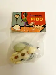 Vintage 1950's Hong Kong Jumping Fido Toy in Original Package