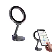 Metal Magnetic Car Phone Holder Folding Magnet Mount Mobile Cell Phone Stand
