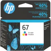 HP 67 Tri-color Original Ink Cartridge