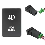 Switch Boss Red and Green LED Push Switch for Mitsubishi Triton (MQ MR) Pajero (QE QF) - Fog Lights
