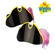 The Wiggles Birthday Party Captain Feathersword 8 Pirate Paper Hats Boys Favours