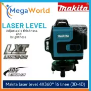 Makita laser level 4X360° 16 linee (3D-4D) Tool + Battery + Charger