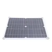Solar Panel Charger 12W 12V Monocrystalline Silicon Water Resistant USB A US