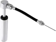 Portable Bike Hand Pump Mini Air Pumps Fits Presta & Schrader Valves Silvery