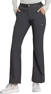 [Cherokee] Statement Women's Natural Rise Flare Leg Scrub Pant