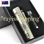 ACE of SPADES, GOLD Colour CLIPPER Butane Soft Flame Lighter Quality Refillable