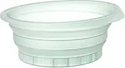 Portable Collapsible Silicone Travel Basin Foldable Sink Bowl for Camping, Basin,Camp Essentials Space-Saving Hiking, Outdoor