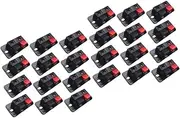 Gatuida 60 Pcs 2 2 Speaker Clips Speaker Connector Accessories for Sound Equipment Connector Sound Bars Devices Sound Bowl Speaker Accessory Iron Terminal Speakers